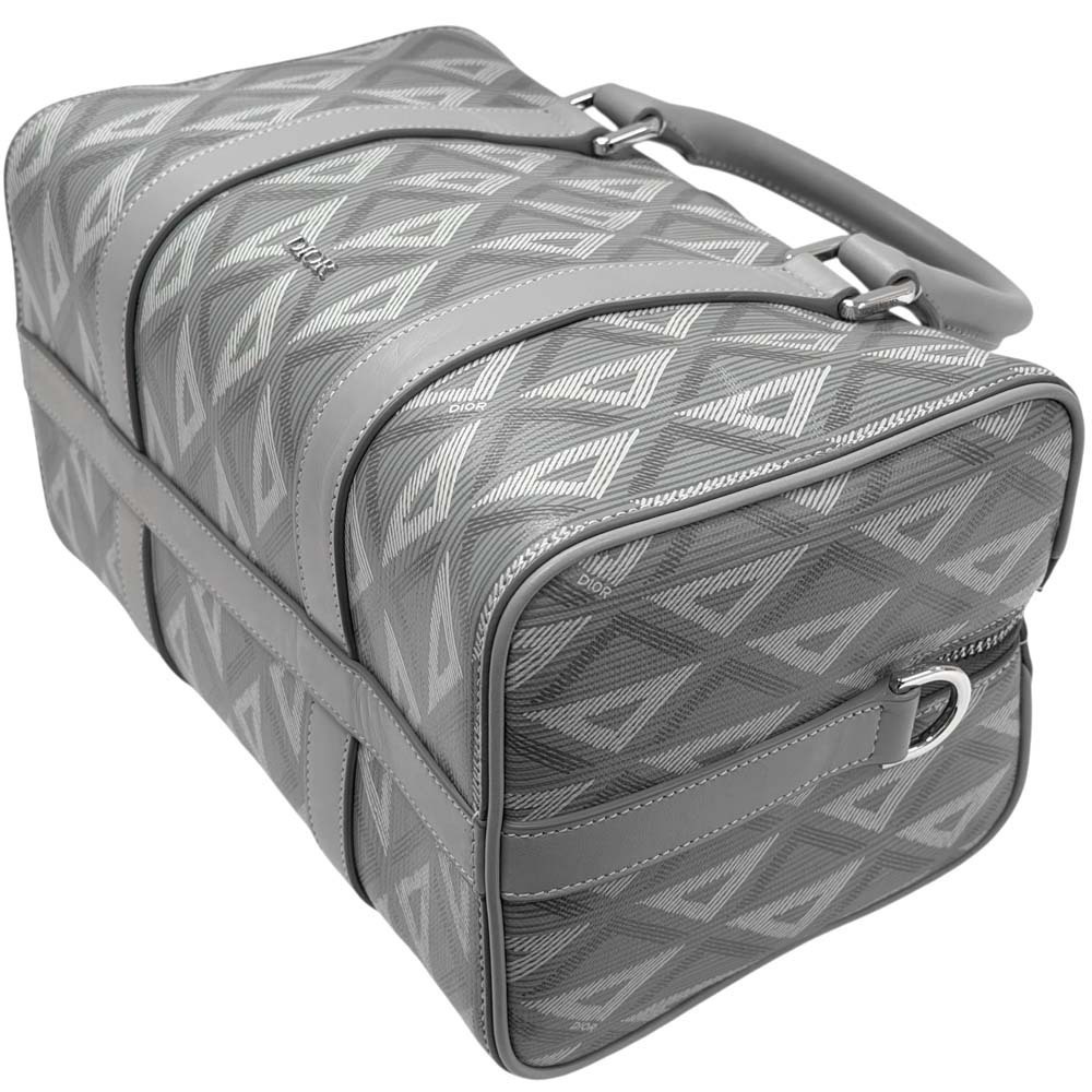Christian Dior Lango CD Diamond Gray Handbag Shoulder Bag - Picture 8 of 10